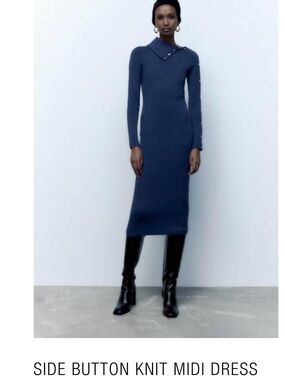belted crepe midi dress zara ZARA NEW SS25 BELTED CREPE MIDI DRESS RED 3897/054 _XS,S,M,L